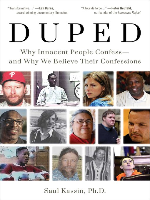 Title details for Duped by Saul Kassin - Wait list